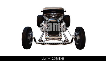 Hot Rod 3D-Rendering Stockfoto