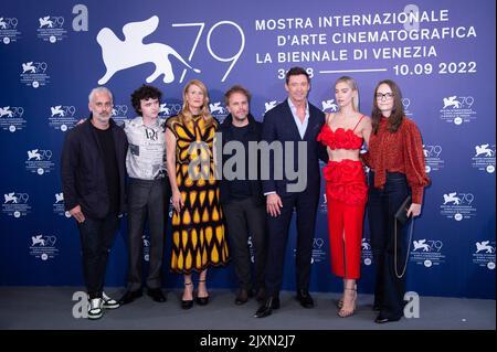 Venedig, Italien. 07. Sep, 2022. Teilnahme an der Son Photocall während des Internationalen Filmfestivals von Venedig (Mostra) 79. in Venedig, Italien am 07. September 2022. Foto von Aurore Marechal/ABACAPRESS.COM Quelle: Abaca Press/Alamy Live News Stockfoto