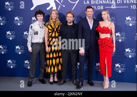 Venedig, Italien. 07. Sep, 2022. Teilnahme an der Son Photocall während des Internationalen Filmfestivals von Venedig (Mostra) 79. in Venedig, Italien am 07. September 2022. Foto von Aurore Marechal/ABACAPRESS.COM Quelle: Abaca Press/Alamy Live News Stockfoto