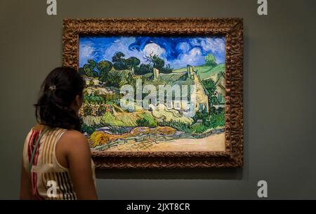 Vincent van Gogh, Chaumes de Cordeville à Auvers-sur-Oise, Musée d'Orsay, Paris, Frankreich Stockfoto