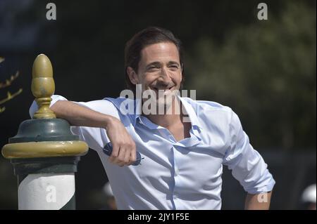 Venedig, Italien. 07. September 2022. Adrien Brody erreicht das Hotel Excelsior während der Internationalen Filmfestspiele Venedig 79. am 7. September 2022 in Venedig, Italien. Foto von Rocco Spaziani/UPI Credit: UPI/Alamy Live News Stockfoto