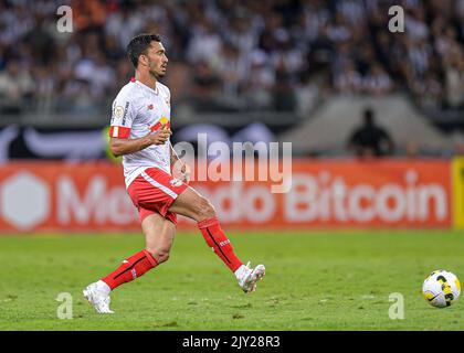 Belo Horizonte, Brasilien. 07. September 2022. Raul von Red Bull Bragantino, während des Spiels zwischen Atletico Mineiro und Red Bull Bragantino, für die 26. Runde der Campeonato Brasileiro Serie A 2022, im Estadio do Mineirao, an diesem Mittwoch 07. 30761 (Gledston Tavares/SPP) Quelle: SPP Sport Press Photo. /Alamy Live News Stockfoto