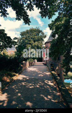 Das historische Zentrum von Amersfoort im Sommer Stockfoto