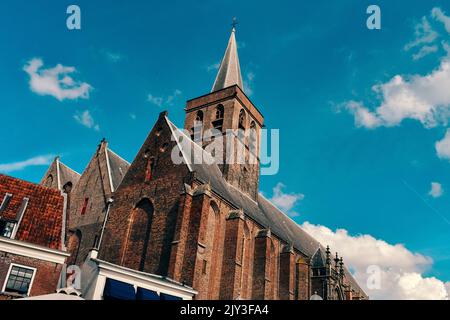 Das historische Zentrum von Amersfoort im Sommer Stockfoto