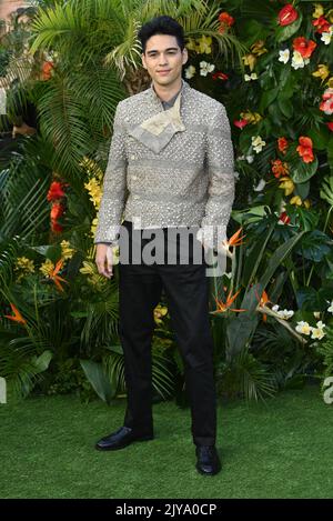 London, Großbritannien. 07. September 2022. Maxime Bouttier bei der Ticket to Paradise Weltpremiere am 7.. September 2022 im Leicester Square, London, Großbritannien. Foto von Stuart Hardy/ABACAPRESS.COM Quelle: Abaca Press/Alamy Live News Stockfoto