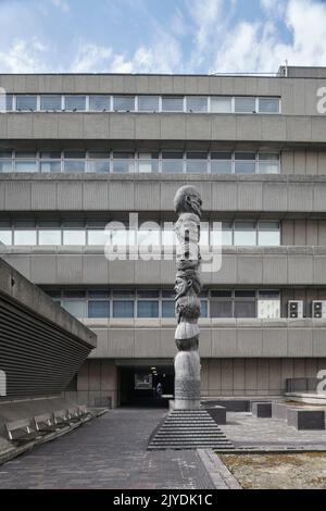 Baynard House entworfen von William Holford 1972-1979, London, Großbritannien Stockfoto
