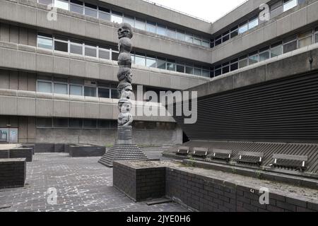 Baynard House entworfen von William Holford 1972-1979, London, Großbritannien Stockfoto
