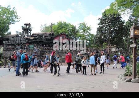 Disneyland Paris feiert 30 Jahre Magie der Themenpark öffnet 1992 seine Pforten Stockfoto