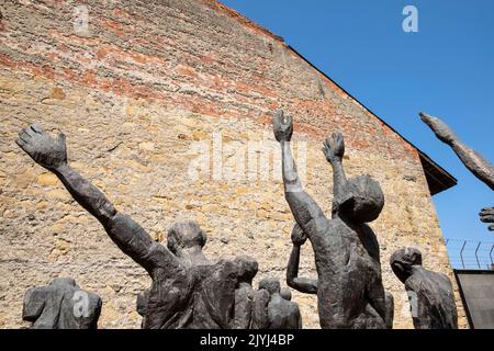Rumänien, Maramures, Sighetu Marmatiei, Museum und Gedenkstätte für die Opfer des Kommunismus und des Widerstands Stockfoto