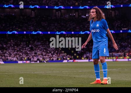 LONDON, ENGLAND - 07. SEPTEMBER: Matteo Guendouzi von Tottenham Hotspur während des UEFA Champions League-Spiel der Gruppe D zwischen Tottenham Hotspur und Oly Stockfoto