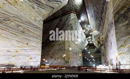 Die Salzmine von Slanic Prahova in Rumänien Stockfoto