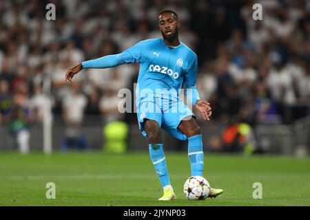 Gerson von Marseille - Tottenham Hotspur gegen Marseille, UEFA Champions League, Tottenham Hotspur Stadium, London, Großbritannien - 7.. September 2022 Stockfoto