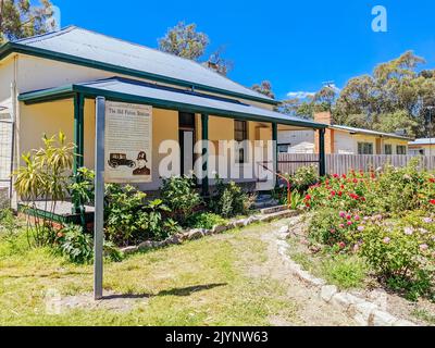 Glenrowan Historic Precinct in Victoria, Australien Stockfoto