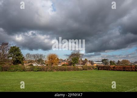 Steyning, Januar 31. 2019: Der Horseshoe Walk in Steyning, West Sussex Stockfoto