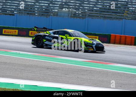 Valentino Rossi Runde Misano Fanatec Meisterschaft 2022 Stockfoto