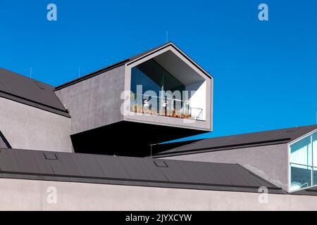 VitraHaus von Herzog & de Meuron auf dem Vitra Design Museum Campus, weil am Rhein, Deutschland Stockfoto