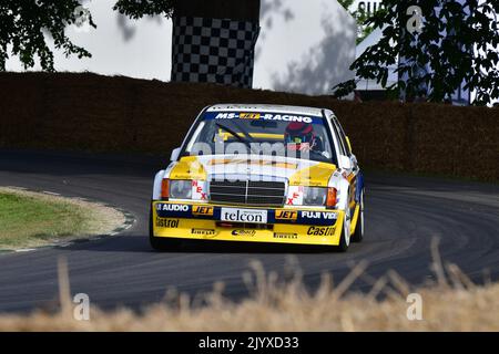 Bernd Schneider, Karl Wendlinger, Mercedes-Benz 190E DTM, Tin Top Titans, eine vielfältige Sammlung von Limousine und GT-Autos aus den frühen siebziger Jahren Stockfoto