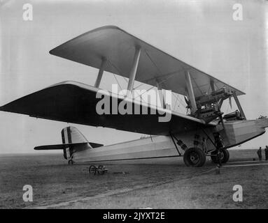 Caproni Planes - Luftfahrt. 10. April 1930. (Foto von Colimibi Gerardo (bin). Stockfoto