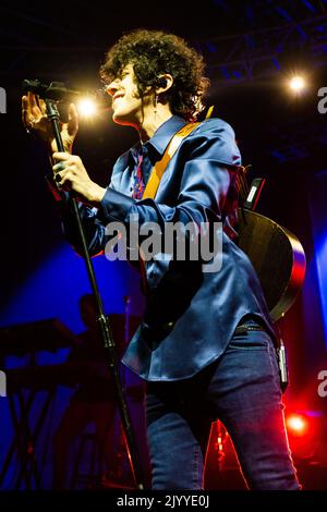 Mailand, Italien. 09RD September 2022. Louis Tomlinson tritt im Fabrique Club auf. Kredit: Marco Arici/Alamy Live Nachrichten Stockfoto