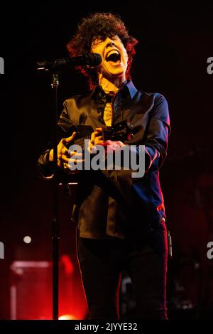 Mailand, Italien. 09RD September 2022. Louis Tomlinson tritt im Fabrique Club auf. Kredit: Marco Arici/Alamy Live Nachrichten Stockfoto