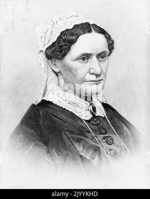 Eliza McCardle Johnson, die Ehefrau und First Lady von Präsident Andrew Johnson. Stockfoto