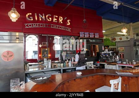 Gingers Comfort Emporium, 1. Stock, Afflecks Palace , 52 Church St, Manchester ENGLAND, GROSSBRITANNIEN, M4 1PW Stockfoto