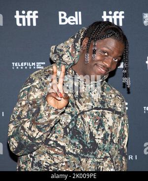 Toronto, Kanada. 08. September 2022. Lil Yachty nimmt an der „On the Come Up“-Premiere während des Toronto International Film Festival 2022 im Princess of Wales Theatre am 08. September 2022 in Toronto, Ontario, Teil. Foto: PICJER/imageSPACE/Sipa USA Kredit: SIPA USA/Alamy Live News Stockfoto
