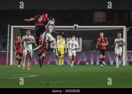 Sao Paulo, Brasilien. 09. September 2022. SP - Sao Paulo - 09/08/2022 - SOUTH AMERICAN CUP 2022, SAO PAULO X ATLETIGO-GO Foto: Marcello Zambrana/AGIF/Sipa USA Quelle: SIPA USA/Alamy Live News Stockfoto