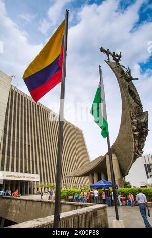 Kolumbien, Medellin, die Regierung des Bundesstaates und andere öffentliche Gebäude Stockfoto