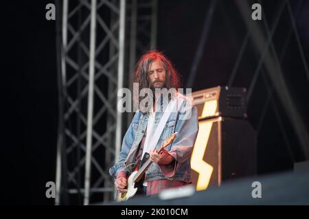 The Strokes live beim Tempelhof Sounds Festival in Berlin Stockfoto