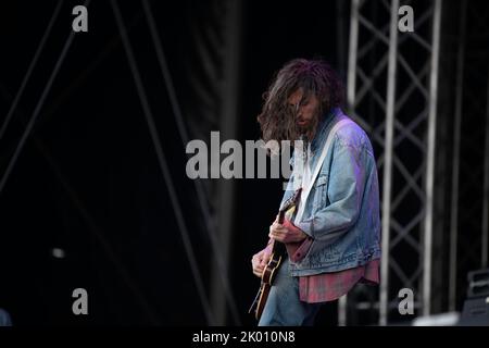 The Strokes live beim Tempelhof Sounds Festival in Berlin Stockfoto