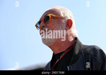 Monza, Italien, 09/09/2022, Flavio Briatore (ITA). Großer Preis von Italien, Freitag, 9.. September 2022. Monza Italien. 09.09.2022. Formel 1 Weltmeisterschaft, Rd 16, Großer Preis Von Italien, Monza, Italien, Übungstag. Bildnachweis sollte lauten: XPB/Press Association Images. Stockfoto