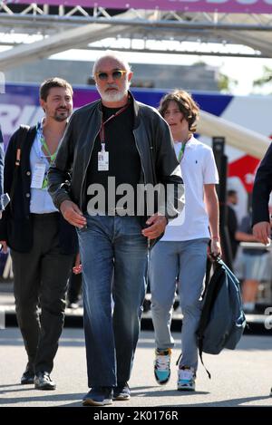 Monza, Italien, 09/09/2022, Flavio Briatore (ITA). Großer Preis von Italien, Freitag, 9.. September 2022. Monza Italien. 09.09.2022. Formel 1 Weltmeisterschaft, Rd 16, Großer Preis Von Italien, Monza, Italien, Übungstag. Bildnachweis sollte lauten: XPB/Press Association Images. Stockfoto