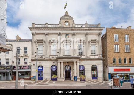 Das Gebäude des Stadtrats von Folkestone in der Guildhall Street, Folkestone, Kent. Stockfoto