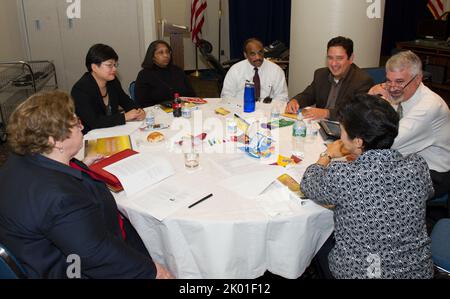 Treffen der leitenden Angestellten des HUD Executive Service (SES). Stockfoto