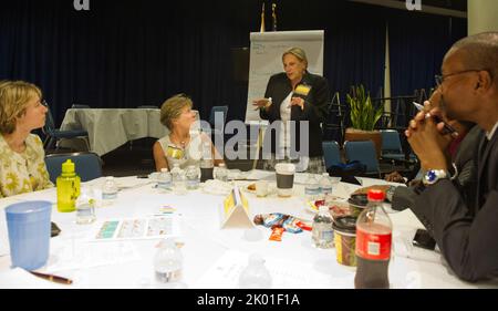 Treffen der leitenden Angestellten des HUD Executive Service (SES). Stockfoto