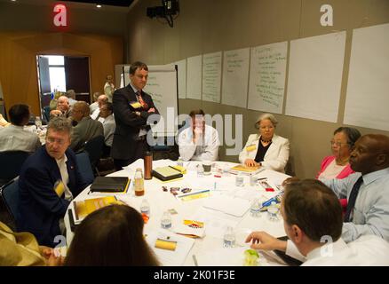 Treffen der leitenden Angestellten des HUD Executive Service (SES). Stockfoto