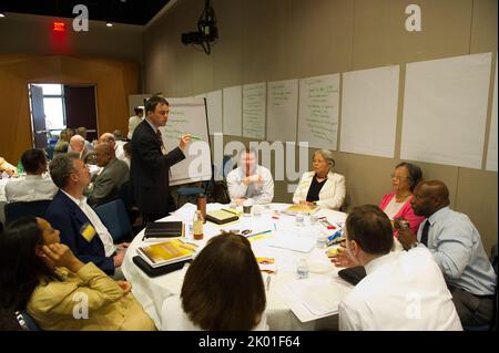 Treffen der leitenden Angestellten des HUD Executive Service (SES). Stockfoto