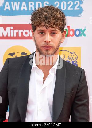 London, Großbritannien. 08. September 2022. Eyal Booker nimmt am 8.. September 2022 an den ‘Mirror People's Pet Awards' im Grovenor House Hotel, London, UK, Teil. Quelle: Gary Mitchell, GMP Media/Alamy Live News Stockfoto