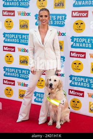 London, Großbritannien. 08. September 2022. Am 8.. September 2022 nimmt er an den ‘Mirror People's Pet Awards“ im Grovenor House Hotel, London, Großbritannien, Teil. Quelle: Gary Mitchell, GMP Media/Alamy Live News Stockfoto