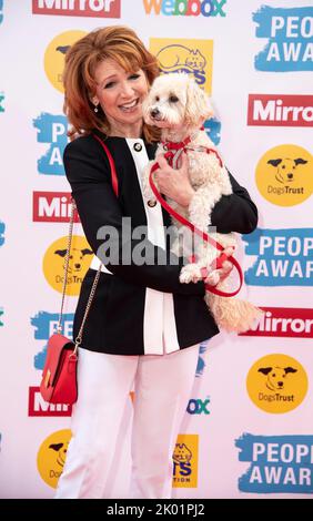 Bonnie Langford nimmt am 8.. September 2022 an den ‘Mirror People’s Pet Awards’ im Grovenor House Hotel in London Teil. Stockfoto