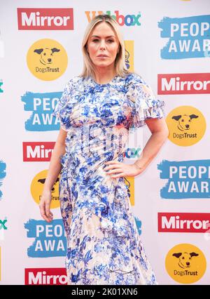 Patsy Kensit nimmt am 8.. September 2022 an den ‘Mirror People’s Pet Awards’ im Grovenor House Hotel in London Teil. Stockfoto