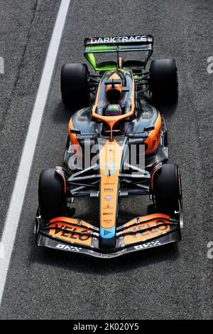 Daniel Ricciardo (AUS) McLaren MCL36. Großer Preis von Italien, Freitag, 9.. September 2022. Monza Italien. Stockfoto