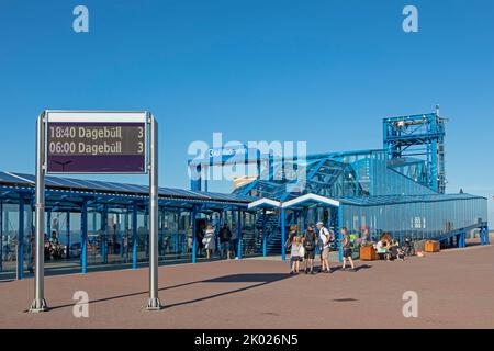 Hafen, Wyk, Föhr-Insel, Nordfriesland, Schleswig-Holstein, Deutschland Stockfoto