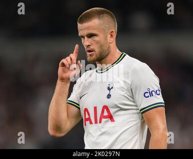 07 Sep 2022 - Tottenham Hotspur gegen Marseille - UEFA Champions League - Gruppe D - Tottenham Hotspur Stadium Eric Dier von Tottenham Hotspur gegen Marseille. Picture : Mark Pain / Alamy Stockfoto