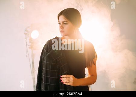 Erfolgreiche Frau Lebensstil weibliche Unabhängigkeit Stockfoto