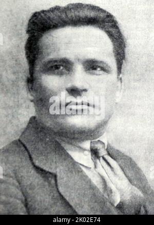 Sergei Mironovich Kirow (1886 - 1934); sowjetischer Politiker und bolschewistischer Revolutionär, dessen Mord als Vorwand für die erste große Säuberung diente. Stockfoto