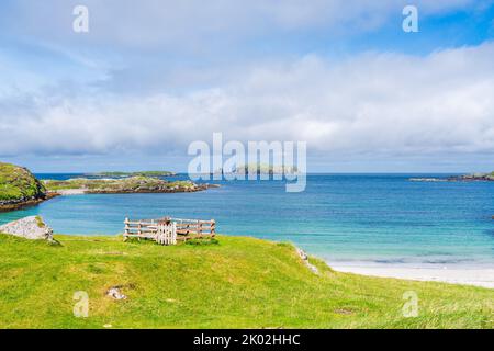 Bosta Beach - Isle of Lewis, Schottland Stockfoto