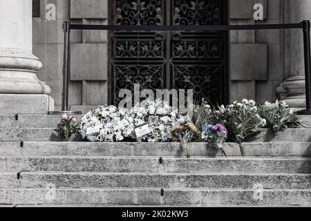 Queen Elizabeth Her Majesty Memorial Leeds Stockfoto