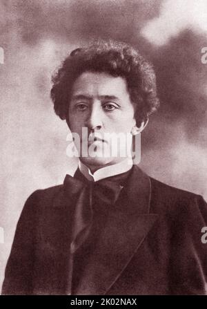 Alexander Alexandrovich Blok (1880 - 1921) russischer Lyriker, Schriftsteller, Publizist, Dramatiker, Übersetzer, Literaturkritiker. Stockfoto